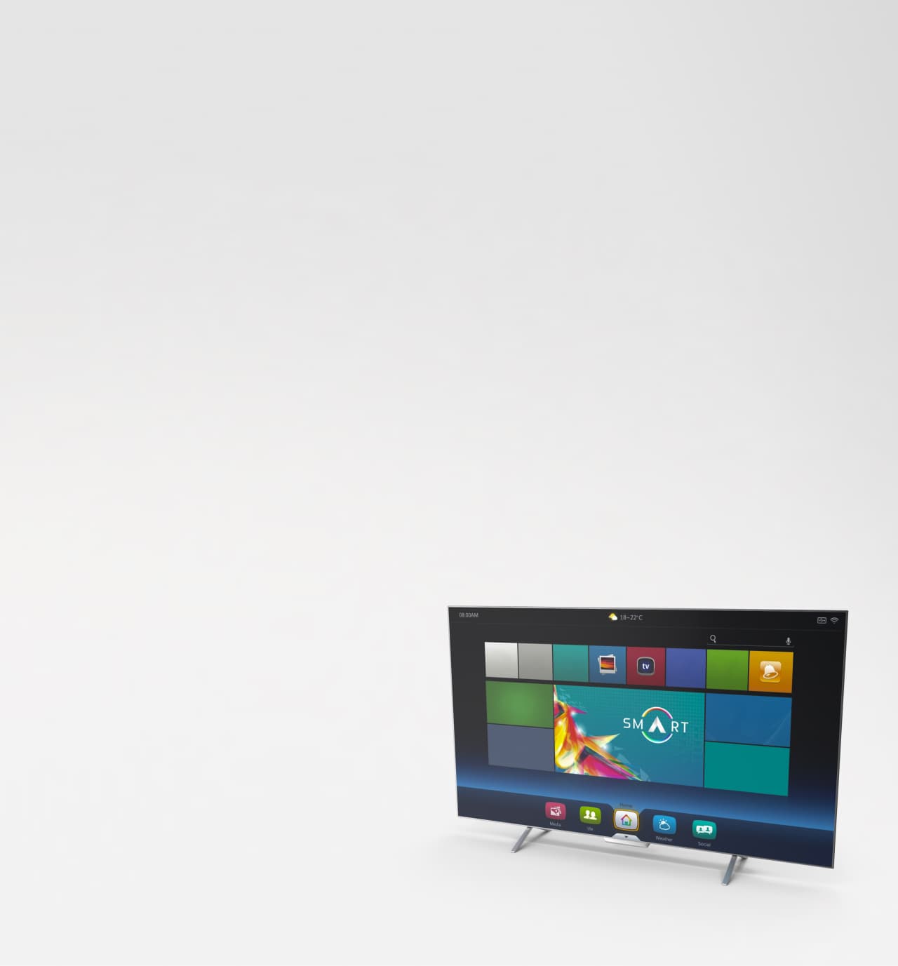 Mobile banner background